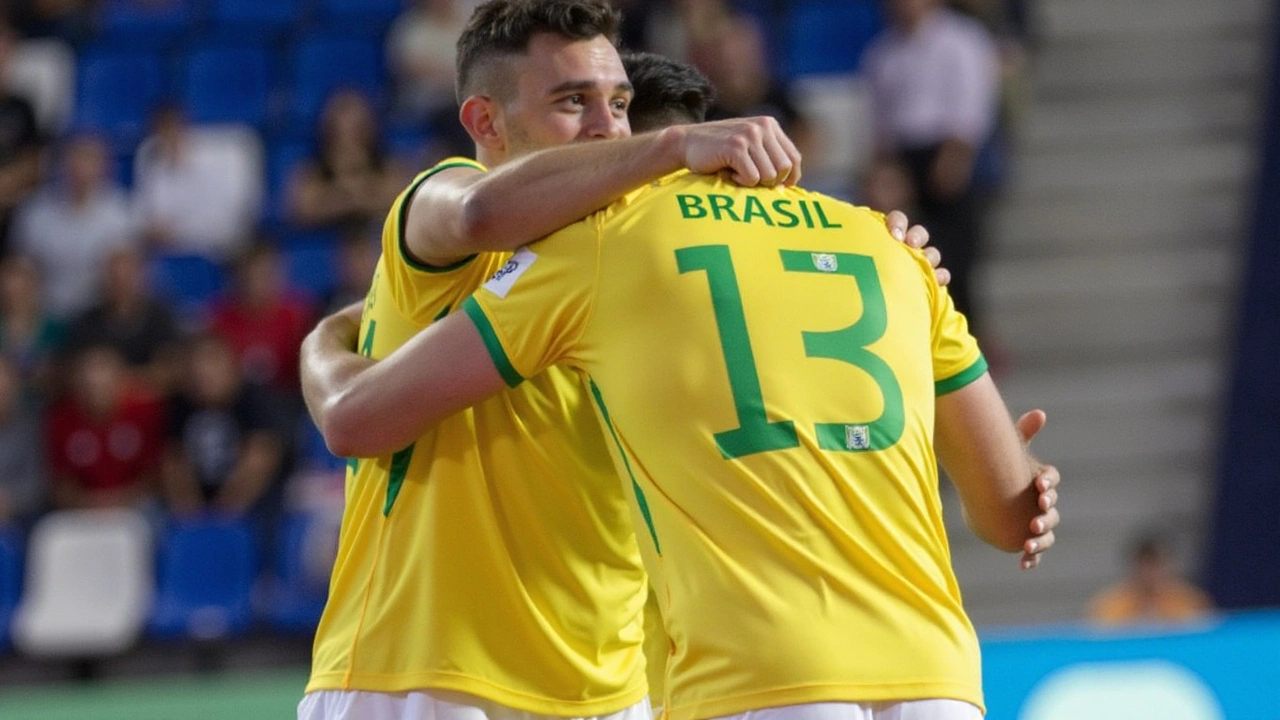 Brasil Brilha no Futsal e Goleia Tailândia 9-1, Conquistando a Liderança do Grupo para os Confrontos do Mundial