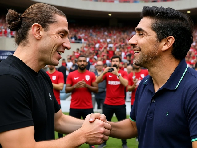 Filipe Luís chama Flamengo x Palmeiras de talvez a maior final da história da Libertadores