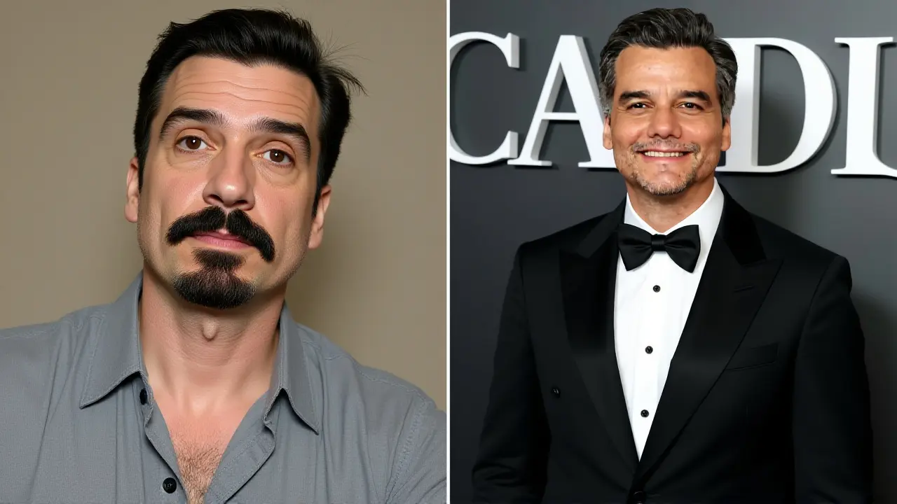Wagner Moura surge de bigode em 'Flesh of the Gods' com Kristen Stewart